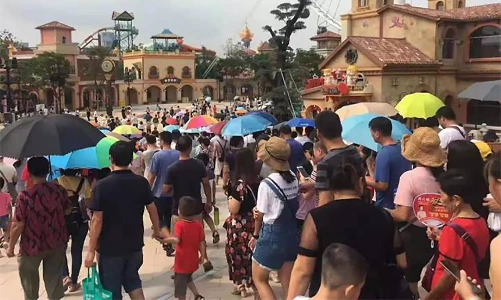 金沙游乐参与打造的欢乐海岸PLUS三天迎客超16万人！